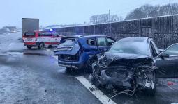 حادث على الطريق السريع في النمسا