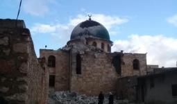 مسجد بلدة كفر تعال بريف حلب الغربي