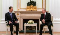 بشار الأسد وفلاديمير بوتين في الكرملين