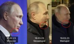 مقارنة بين صور بوتين