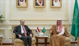 وزير الخارجية السعودي فيصل بن فرحان، ووزير خارجية نظام الأسج فيصل المقداد.jpg