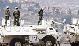 قوات اليونيفل على الحدود اللبنانية