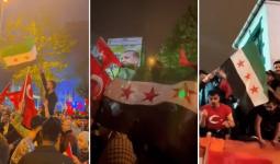 حضور للسوريين وعلم ثورتهم في احتفالات فوز أردوغان