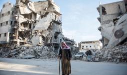 أبنية مدمرة في سوريا