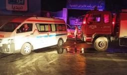 الحريق اندلع بمشفى ابن رشد في دمشق