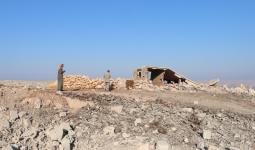 آثار قصف ميليشيات الأسد وروسيا على ريف إدلب
