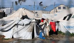 مخيم للاجئين في قبرص