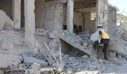 آثار الدمار في ريف إدلب الغربي