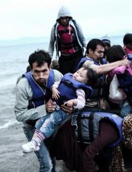 لاجئين سوريين