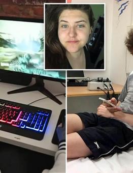 فتاة تنقذ صديقها من الموت بفضل لعبة الفيديو