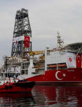سفينة تركيا مخصصة للتنقيب عن الغاز