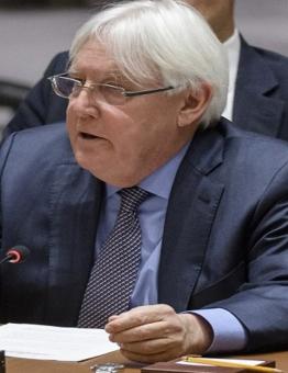 المبعوث الخاص للأمم المتحدة إلى اليمن مارتن غريفيث