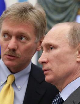 دميتري بيسكوف وفلاديمير بوتين