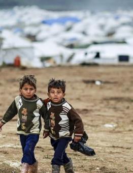 أطفال في مخيمات إدلب
