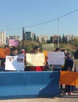 اعتصام للاجئين السورين في طرابلس