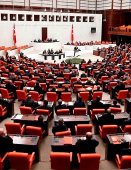 إحدى جلسات البرلمان التركي