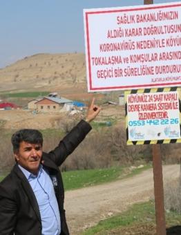نصرت أوزفيدان مختار قرية Alatarla التركية