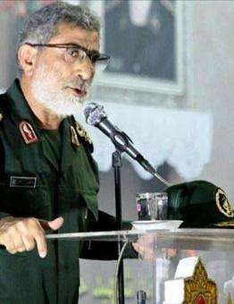 قائد فيلق القدس الإيراني إسماعيل قاآني
