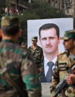 ميليشيا نظام الأسد خلال الانتشار في سوريا مؤخراً