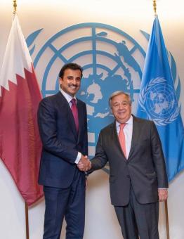 قطر والأمم المتحدة