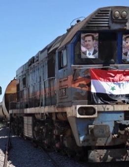 قطارات تابعة لنظام الأسد