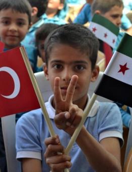 طلاب سوريين في تركيا