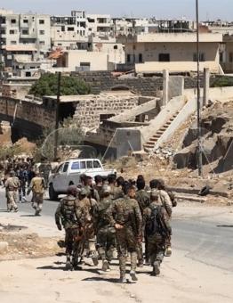ميليشيات الأسد تدخل بلدة اليادودة
