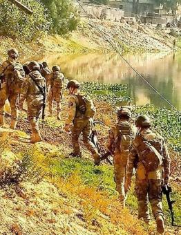 قوات من الجيش التركي في سلقين