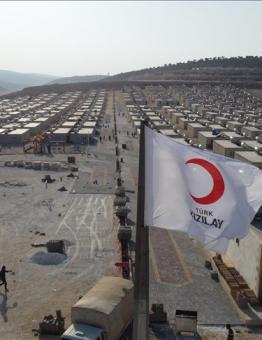 مخيمات للنازحين في إدلب
