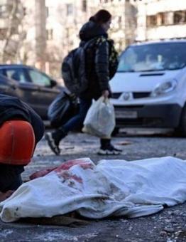 ضحايا القصف الروسي في أوكرانيا