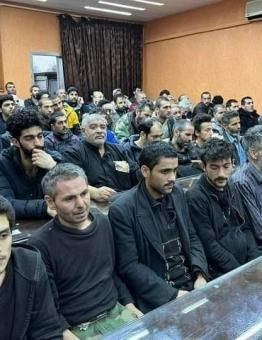 معتقلين تم الافراج عنهم من سجون نظام الأسد