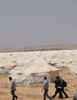 مخيمات السورين في الأردن