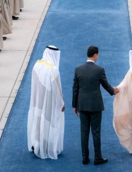 بشار الأسد يصل إلى الإمارات