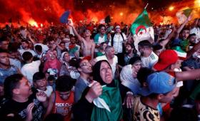 فرحة الجزائريين بالفوز بكأس العرب