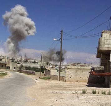 يواصل النظام السوري وروسيا استهداف منطقة خفض التصعيد