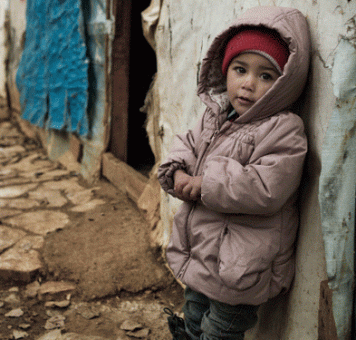 طفل في مخيمات إدلب