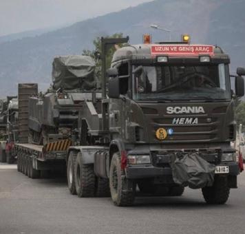 واصلت تركيا إرسال أرتالها العسكرية إلى داخل الأراضي السورية