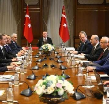 اجتماع سابق للحكومة التركية