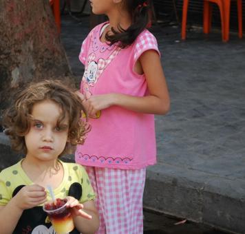 أطفال في مدينةالرقة