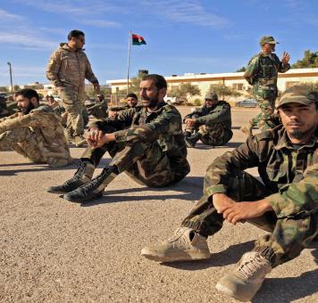 عناصر من نظام الأسد في ليبيا