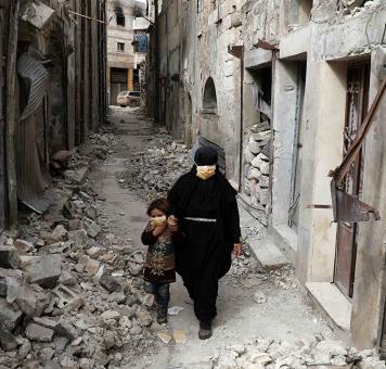 دمار في إدلب نتيجة قصف نظام الأسد وروسيا
