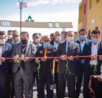 افتتاح المرحلة الأولى من تجمع عطاء السكني الثالث في ريف جرابلس