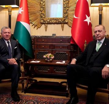 أردوغان والملك عبدالله الثاني