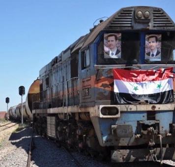 قطارات تابعة لنظام الأسد