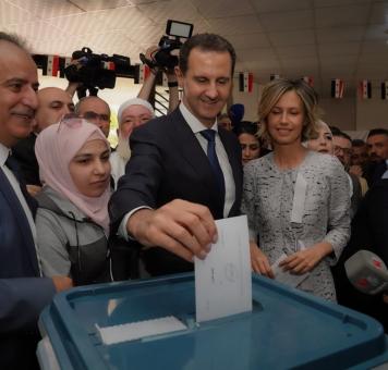 انطلاق مسرحية الانتخابات في سوريا