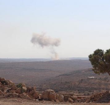 قصف روسي على محيط دارة عزة