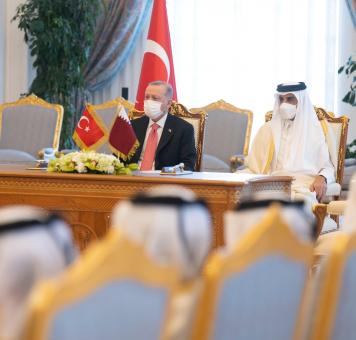أمير قطر ورئيس تركيا