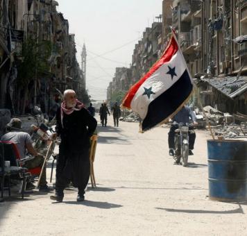 حاجز لنظام الأسد