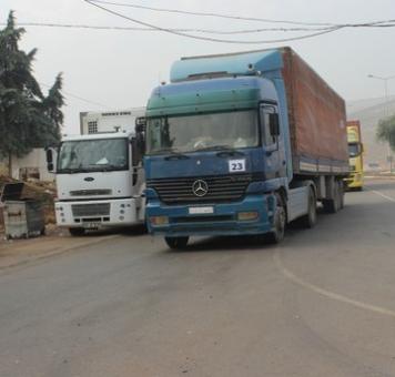 دخول قافلة مساعدات أممية إلى إدلب