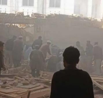 تفجير مسجد في بيشاور